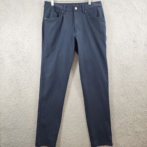 Lululemon ABC Classic Pant Men's Blue Warpstreme Golf Casual Size 30